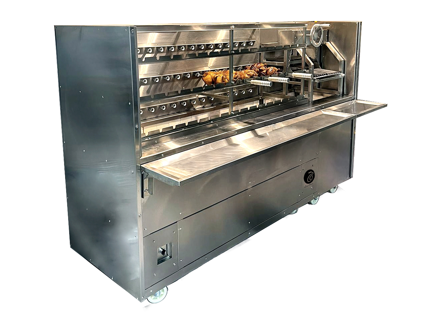 Brazilian Charcoal Grill - 47 Skewers and Double Griddle